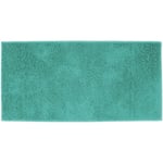 1001kdo - Tapis rectangle Tissé Uni Twist Turquoise 57 x 115 cm