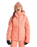 Roxy Veste de Snow Meade Girl Jacket Orange 14