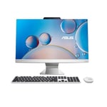 ASUS A3402WBAK-WA160W - Ordinateur de Bureau Tout-en-Un 23,8" Full HD (Intel Core i7-1255U, 16 Go RAM, 512 Go SSD, Iris XE Graphics, Windows 11 Home) Blanc - Clavier QWERTY Espagnol