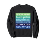 School Nurse Back to School Nurse Day RN Medical Nursing Sweatshirt