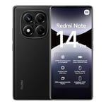 Xiaomi Smartphone Redmi Note 14 Pro,8+256GB,Noir,Caméra IA prograde 200MP,Batterie 5500mAh,Appareil Photo Selfie 32MP,fonctionnalités IA (Chargeur Non Inclus,Version Française+2Ans de Garantie)