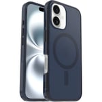 OtterBox Symmetry Series Clear MagSafe Case for iPhone 16, Shockproof, Drop proof, Protective Thin Case, 3x Tested to Military Standard, Clear/Blue