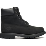 Timberland Womens 6' Premium Boots - Black - Size UK 5