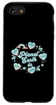 Coque pour iPhone SE (2020) / 7 / 8 Planet Earth Is Unique T-shirt dynamique dynamique Alive Earth Day