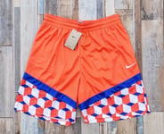 Nike Icon Dri-Fit 8" Basketball Shorts - Mens Size Large - Orange Deadstock