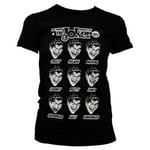 Hybris The Many Moods Of Joker Girly Tee (S,DarkHeather)