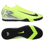 Nike Air Zoom Mercurial Vapor 16 Pro Tf Mad Voltage - Neon/sort - Turf (Tf), størrelse 46