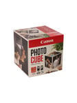 Canon Photo Cube Creative Pack - 2-pack - black colour (cyan magenta yellow) - original - glossy - ink cartridge / paper kit