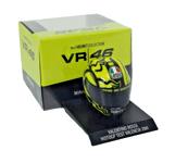 #46 AGV Valentino Rossi MotoGP Ducati Test 2010 Diecast Helmet 1/10 Minichamps