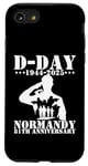 Coque pour iPhone SE (2020) / 7 / 8 Opération Overlord 1944 D-Day 2025 81e anniversaire Normandie