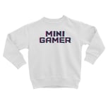 Sweatshirt Enfant Mini Gamer Retro Gaming Jeux Vidéo Arcade