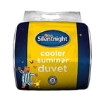 UK Silentnight Cooler Summer 4.5 Tog Duvet White Double High Quality