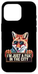 Coque pour iPhone 16 Pro I'm Just a Fox in the City Design Cool Urban Design