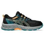 Asics Kids' Pre Venture 9 Grade School Black/Cool Matcha, 35