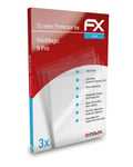 atFoliX 3x Film Protection d'écran pour RedMagic 9 Pro Protecteur d'écran clair