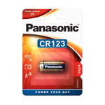 PILE PANASONIC CR123A 3V SOUS BLISTER DE 1