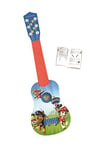 Lexibook K200PA Ma Première Guitare Paw Patrol La Pat'Patrouille Chase, 6 cordes, possibilité d'accorder, guide d'utilisation, Bleu/Orange.