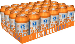 IRN-BRU 1901, 24 Pack A Very Special Vintage Recipe, No Caffeine, Full Sugar, -