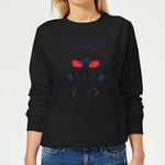 Aquaman Black Manta Women's Sweatshirt - Black - L - Noir