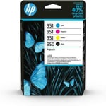 HP 950 / 951 Ink Cartridge Multipack 4-Inks BK/C/M/Y Pack Set (6ZC65AE) INDATE