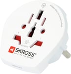 SKROSS Country Travel Adapter - World to Europe, Universal Plug Adapter for