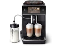 Saeco Sm6680, Espressomaskin, 1,8 L, Kaffe Bønner, Malt Kaffe, Innebygd Kaffekvern, 1500 W, Sort