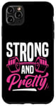 Coque pour iPhone 11 Pro Max Entraînement de motivation de fitness solide et joli