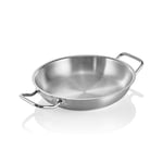 WAS Germany Poêle à frire Cookware 21, Ø 24 cm, acier nickel-chrome 18/10