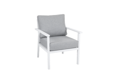 Brafab - Samvaro Loungestol Vit/Pearl Grey 69cm från Sleepo