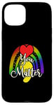 Coque pour iPhone 15 Plus Vous êtes Boho Rainbow Galaxy Star Matter