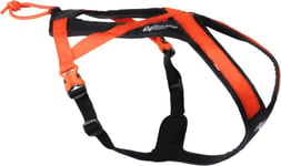 Non-stop Dogwear Rush Harness Black/orange, 2