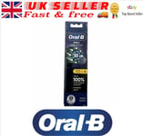 Oral-B Pro Cross Action Replacement Electric Toothbrush Heads - Black X 4 Heads