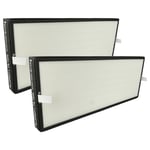 vhbw 2x Filtres HEPA compatible avec Rowenta Intense Pure Air XL PU6025, PU6045, PU6040 humidificateur d'air - Filtre de rechange