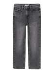 Name It Ryan straight jeans - dark grey denim