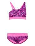 NIKE SWIM Nike Asymmetrical Top/Bikini Set Rosa