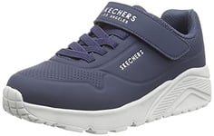 Skechers Uno Lite Vendox, Basket Garçon, Bleu, 35 EU