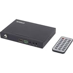 SpeaKa Professional SP-HDS-QMV100 4 Ports HDMI Quad Multi-Viewer avec télécommande Full HD 1080p @ 60 Hz