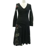 Robe Desigual  robe mi-longue  34 - T0 - XS Noir