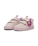 Puma x TROLLS Girls Suede Classic Sneakers - Pink - Size UK 2