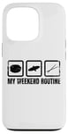 Coque pour iPhone 13 Pro Drôle de tambour Week-end Musique Band Trap Set