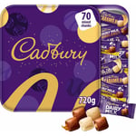 Cadbury Mixed Chunks Tin -suklaakonvehdit, 720 g