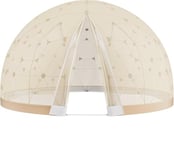 VEVOR Tente à Bulles Dôme, 2,9 m, Abri de Camping Extérieur avec Double Couverture Transparente et Jaune Clair, Tente Igloo de Jardin Étanche pour Camping, Terrasse, Arrière-Cour, Fête, Anniversaire