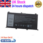 New Battery For Inspiron 15 7559 7566 7567 74Wh 11.4V 357f9 71jf4