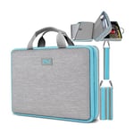 ZINZ Mince et Évolutif 15 15,6 16 Pouces Housse de Protection Ordinateur Portable, Sac à Main Mallette Housse, Laptop Case Sacoche Compatible 15"-16" pour MacBook Pro HP ASUS Dell Lenovo Ace,G01Y01