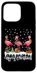 Coque pour iPhone 15 Pro Max Flamant rose amoureux des flamants roses