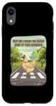 Coque pour iPhone XR Chicken Funny Why Did I Cross The Road No of Your Business