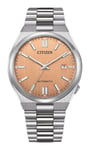 Citizen Tsuyosa Stainless Steel Salmon Dial Automatic NJ0159-86Z Men's Watch