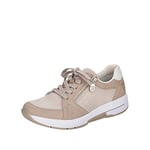 Rieker N8450, Basket Femme, Beige, 36 EU