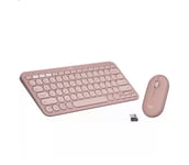 Logitech Pebble 2 Combo - K380S Keyboard & M350S Mouse - Pink - New