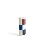 HAY - Column Candle Large - Off-white, brown, black and blue - Ljus - Flerfärgad